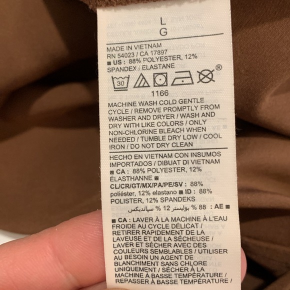 Old Navy chocolate colored jogger pant - Picture 5 of 5